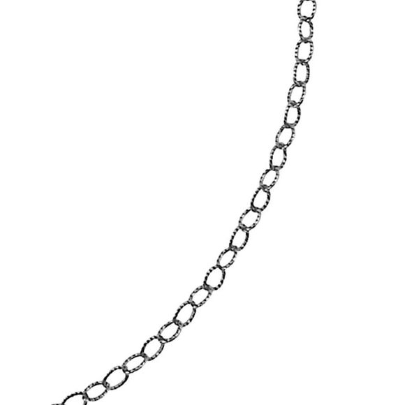 BARSE Textured Links Sterling Silver Necklace 20” - Picture 7 of 10